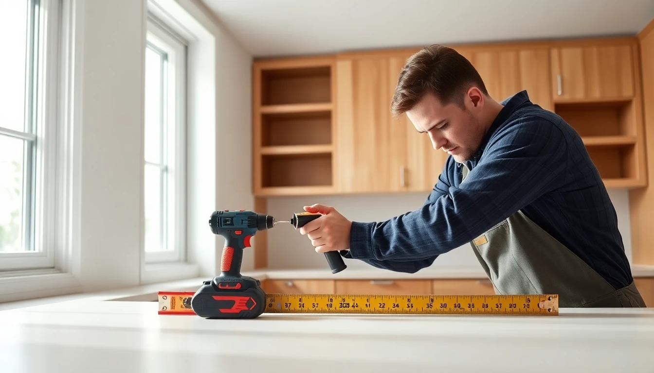 Custom Cabinet Installation